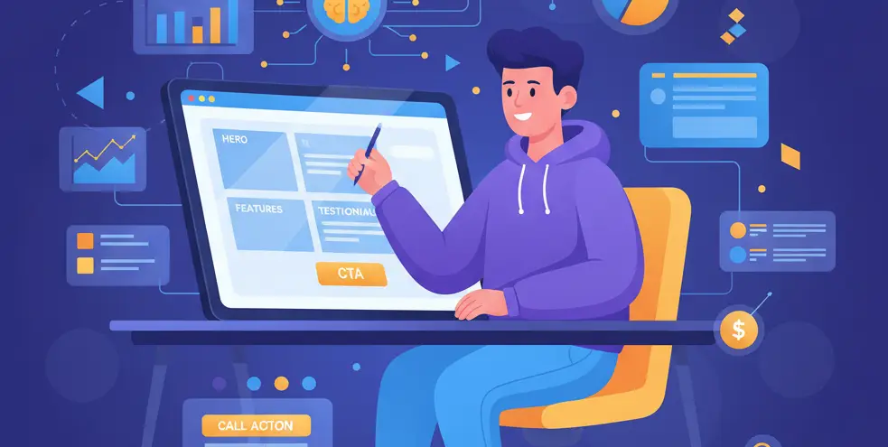 Landing Pages com IA Alta Conversão Garantida