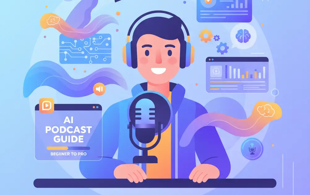 Criar Podcasts com inteligência Artificial em 2025 (Guia completo)