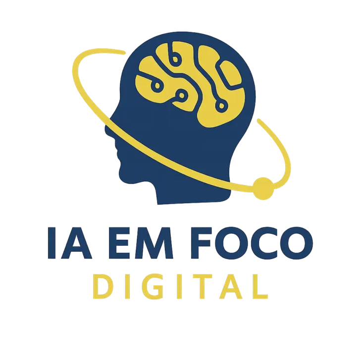 Logotipo oficial IA Em Foco Digital